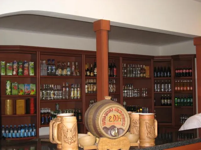  Hotel Basen - picture  : Patio,Restaurant/places to eat,Property 