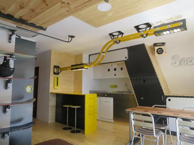  SnowSun -Vacances Pirinenca - picture  : Kitchen/kitchenette,Living room,Property 