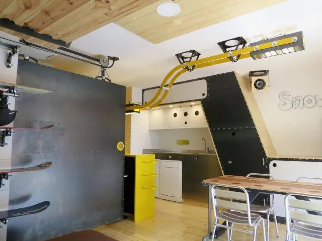  SnowSun -Vacances Pirinenca - picture  : Kitchen/kitchenette,Dining area,Living room,Property 