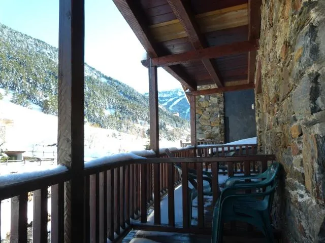  SnowSun -Vacances Pirinenca - picture  : Patio/outdoor area,Balcony/terrace,Mountain view,View,Balcony/Terrace,Property 