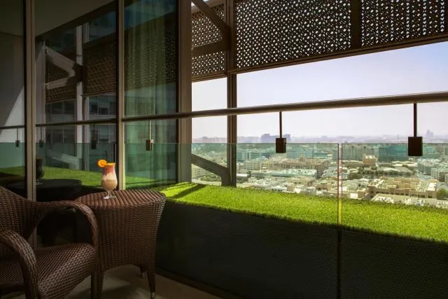 Burjuman Arjaan by Rotana - Dubai - picture  : Balcony/Terrace,City view,Property 