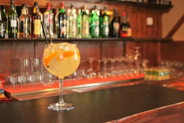  Hotel Roc de St Miquel & Apartment - picture  : Patio,Natural landscape,Alcoholic drinks,Property 