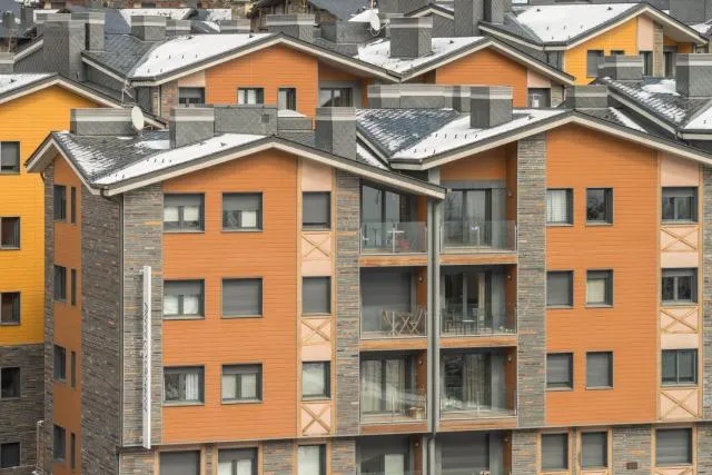 Pierre & Vacances Andorra El Tarter - picture  : Facade/entrance,Property building,Neighbourhood,Bird's eye view,Property 