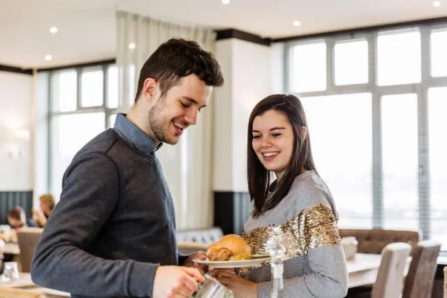  West Bay - picture  : Buffet breakfast,Property 