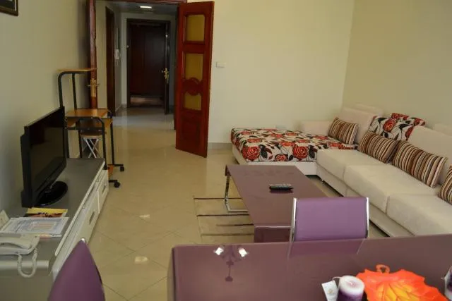  Abu Dhabi Plaza Hotel Apartments - picture  : Seating area,Living room,Property 