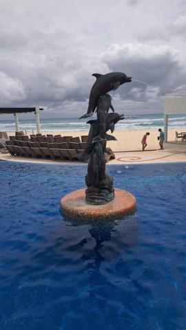SUNSET FISHERMEN BEACH & SPA RESORT-Optional All Inclusive- 3 UNITS CHOICE-ROOM - 344A Ocean view with terrace- ROOM 344B No terrace, View from window to park - STUDIO 344C Ocean View Studio for 2- Playacar Beach, Phase 1-NO ELEVATOR! — photo 23