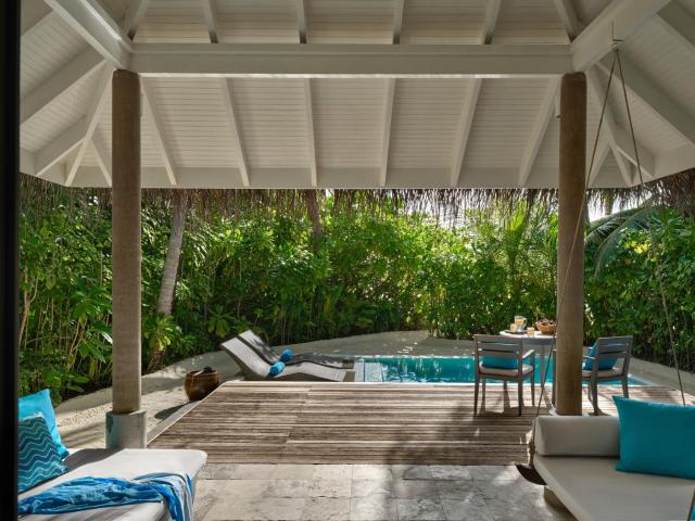 Two Bedroom Anantara Beach Pool Villa — Anantara Dhigu Maldives Resort