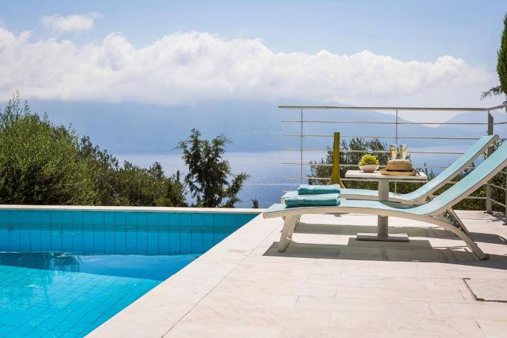 Sterna Villa - Contemporary Villa with Private Pool & Sea Views, Fiskardo