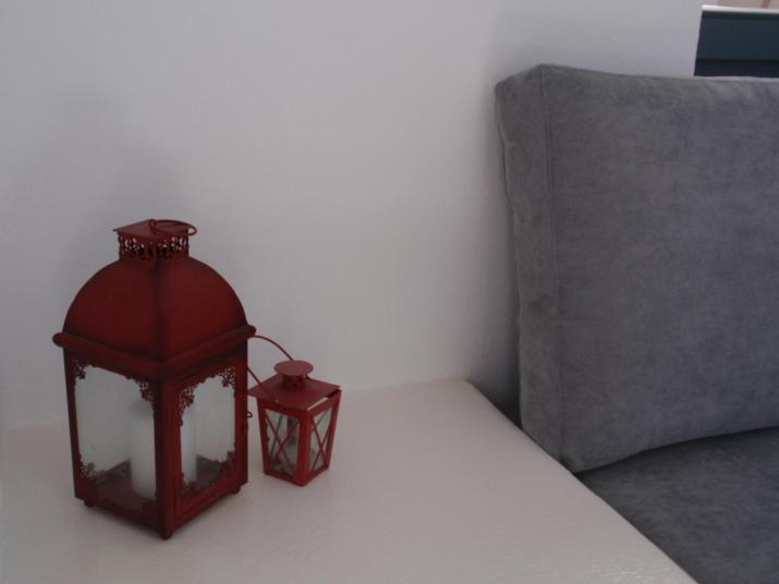 Calme et détente. Vue panoramique mer Égée.