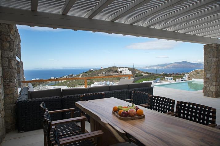 VILLA APHRODITE- PRIVATE POOL- AMAZING AEGEAN VIEW