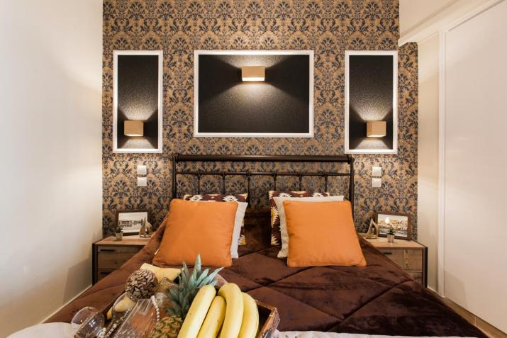 Museum of Modern Art Rooms in apartment, next to metro Suggrou Fix, walk to Acropolis
