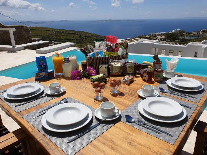 VILLA APHRODITE- PRIVATE POOL- AMAZING AEGEAN VIEW