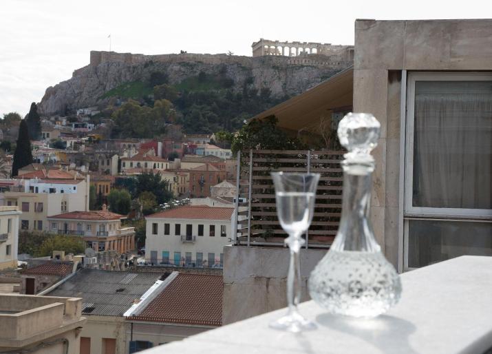 Ermou Monastiraki View Acropolis w Jacuzzi