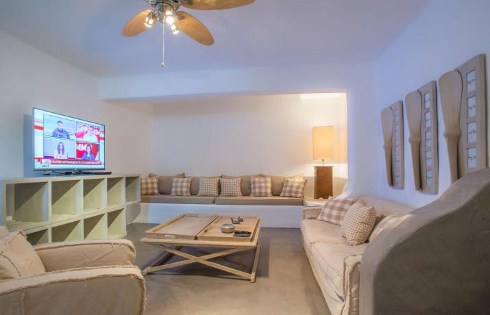 De Luxe Villa With Sea View And Swimming Pool Up To 7 Persons Apv Paros Golden Beach