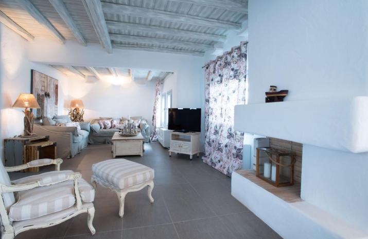 De Luxe Villa With Sea View And Swimming Pool Up To 7 Persons Apv Paros Golden Beach