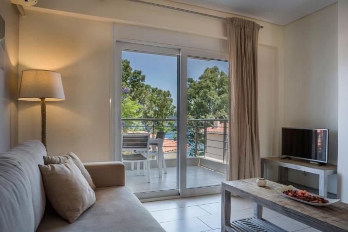 Deluxe Kefalonia Apartment Apartment Tangerine 1 Bedroom Pool Sea View Karavomilos