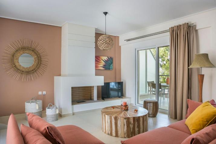 Deluxe Kefalonia Apartment Apartment Corali 3 Bedroom Pool Sea View Karavomilos
