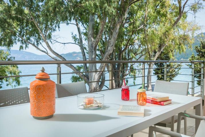 Deluxe Kefalonia Apartment Apartment Corali 3 Bedroom Pool Sea View Karavomilos