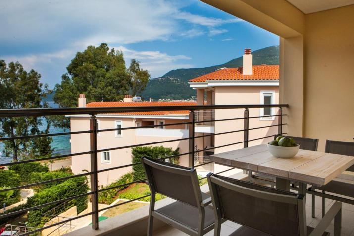 Deluxe Kefalonia Apartment Apartment Hyacinth 1 Bedroom Pool Sea View Karavomilos