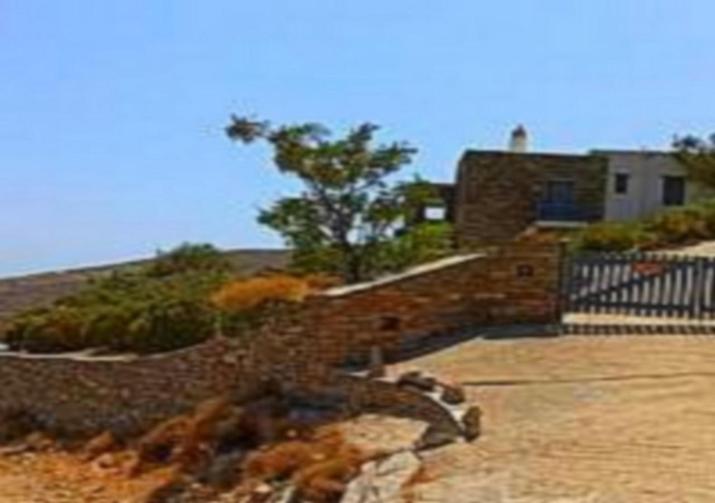 Calme et détente. Vue panoramique mer Égée.