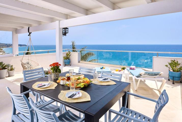 Breathtaking sea view flat in south Crete