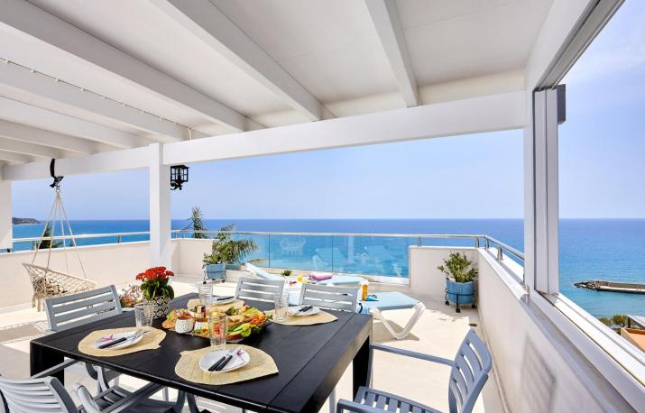 Breathtaking sea view flat in south Crete