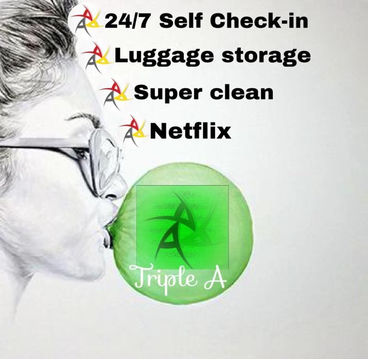Triple A - 3 Squares - FREE Parking!