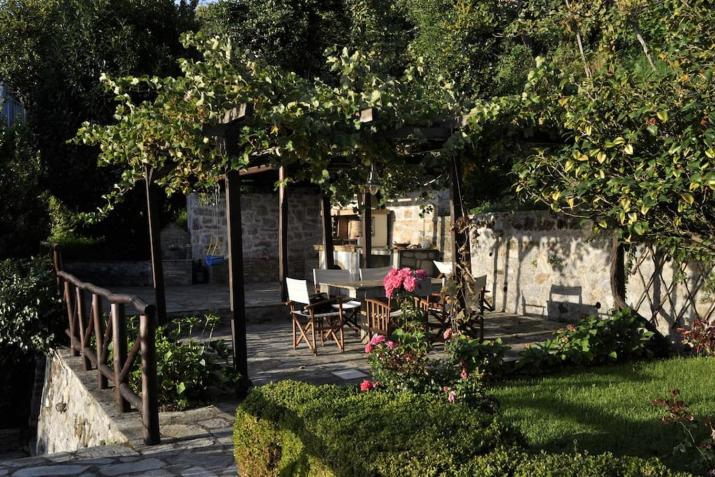 Villa Katia with Sea view, Pourion, Zagora