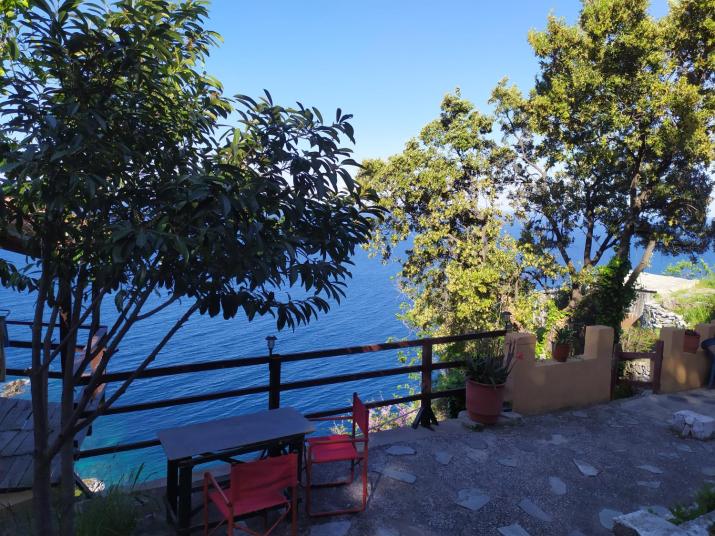 Triple studio room with the most beatifull view in Mylopotamos