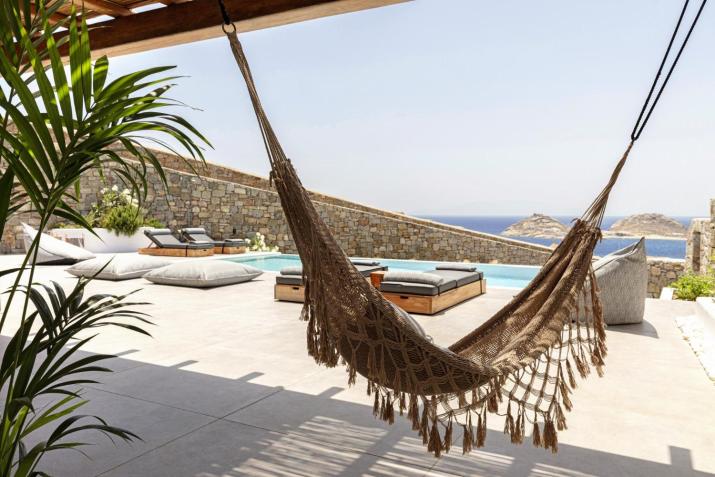Villa Lydia with stunning view, by Red Windmill Villas
