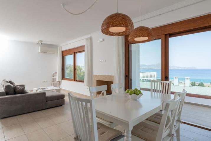 Villa Milena with private pool, Vlicha beach Lindos