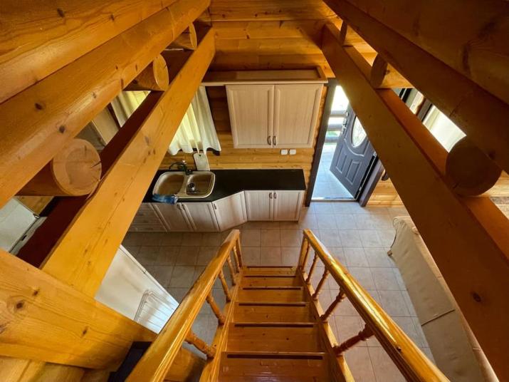 Chalet Klimatia - Όμορφη ξύλινη μεζονέτα με τζάκι