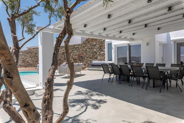 Villa in Mykonos - 6 bedroom - 1km from Mykonos Town - Infinity pool - Sunset view