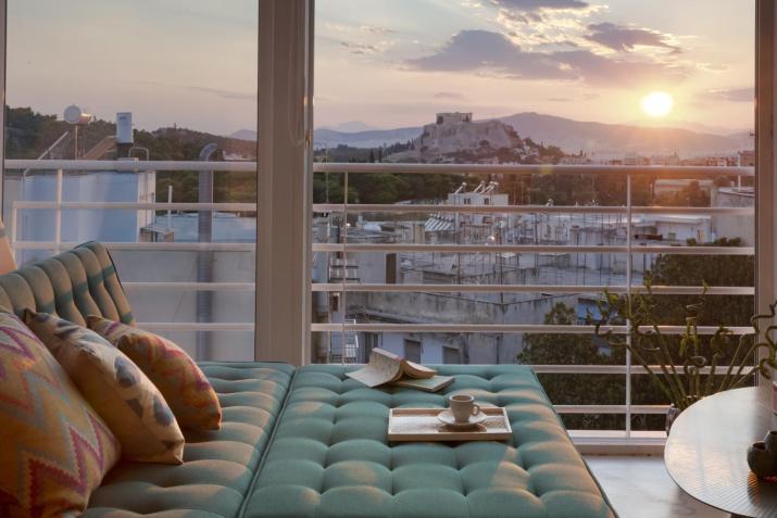 Stunning Acropolis view apartment