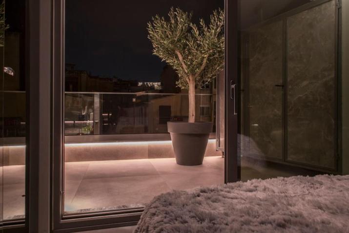 Luxury Acropolis View Apartment-Living Stone Black Pearl
