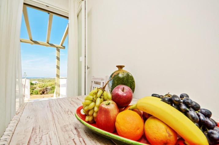 Spacious house with sea view in Ag. Arsenios, garden