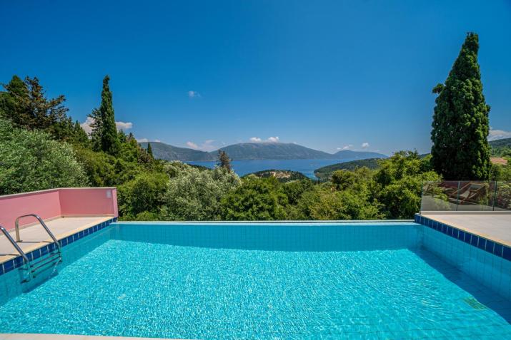 Villa Helios Sea View & Private Pool near Fiskardo