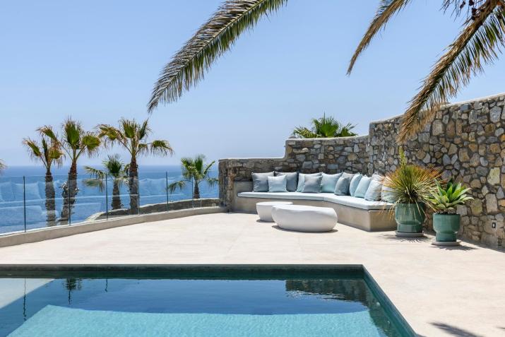 Villa Lilium II - Sanctuary overlooking Psarou Bay