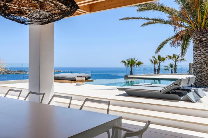 Villa Lilium II - Sanctuary overlooking Psarou Bay