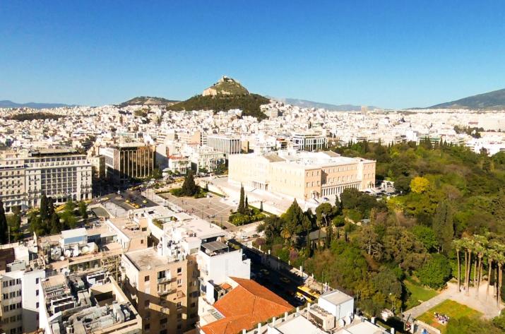 Athens central apartment in front of metro Syntagm