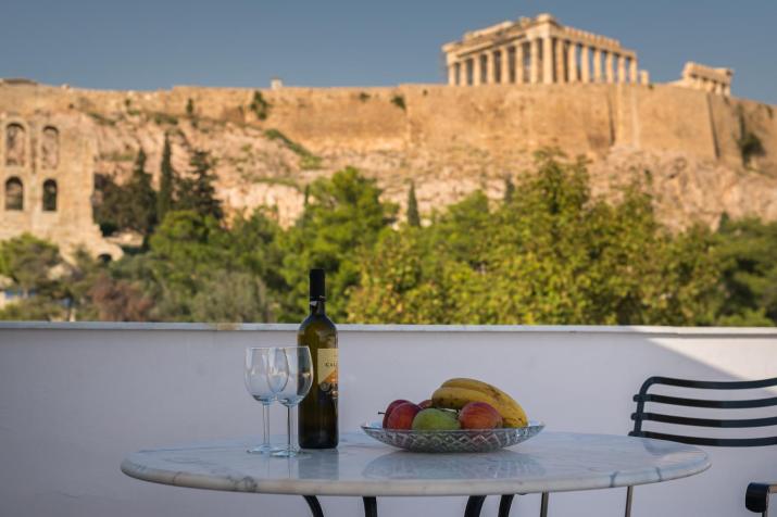 Acropolis and Odeon Panorama