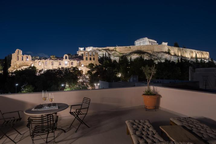 Acropolis and Odeon Panorama