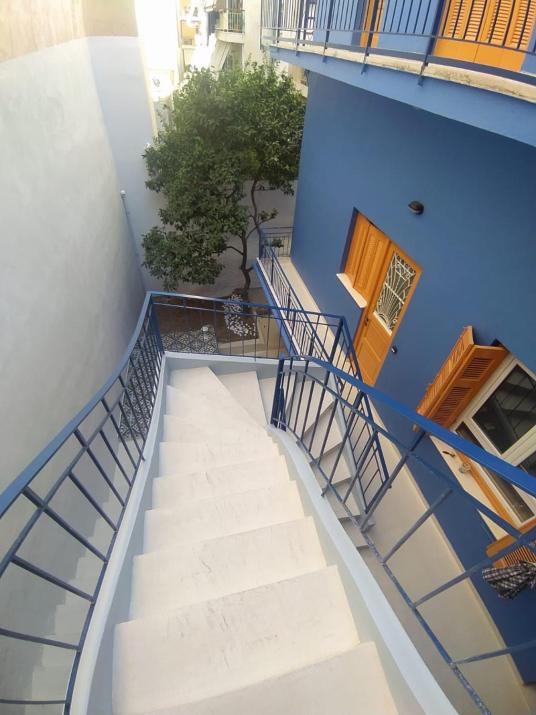 The blue house Athens
