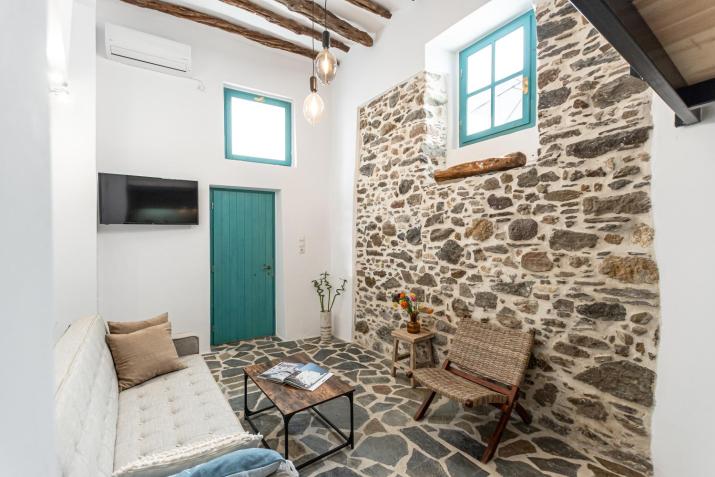 The Naxos Loft with view of the Castle