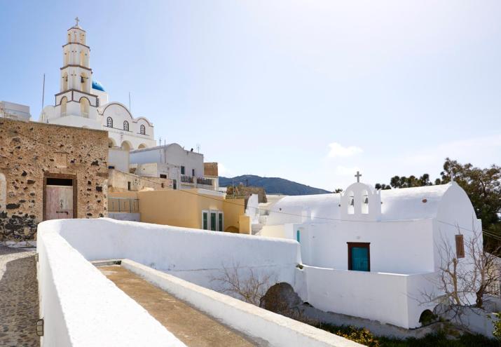 Yellow Orchid Cycladic House