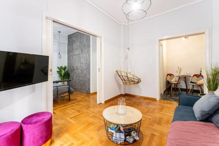 Downtown Cute Apt in the Heart of Plaka (+Netflix)