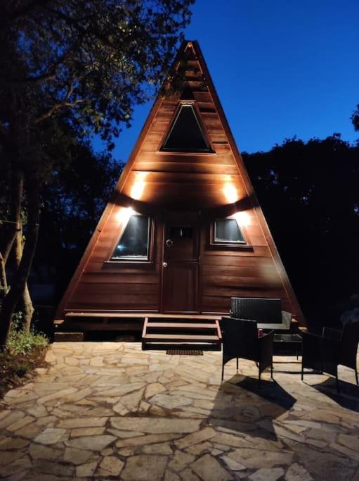 A-frame off the grid