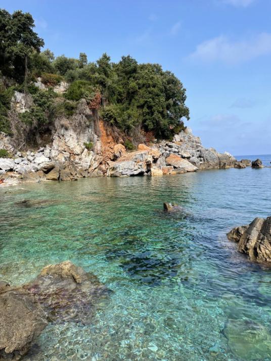 Hideaway in Damouchari with private access to sea ANNA's HORIZON