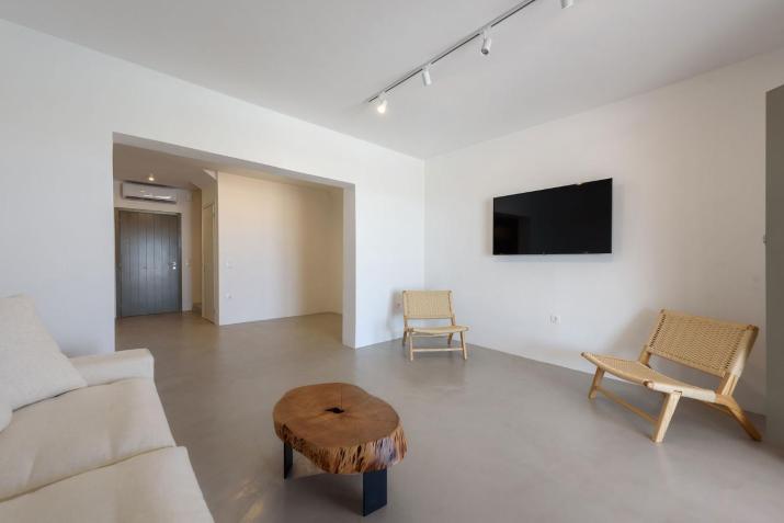 Luxury White Stone Villa Paros