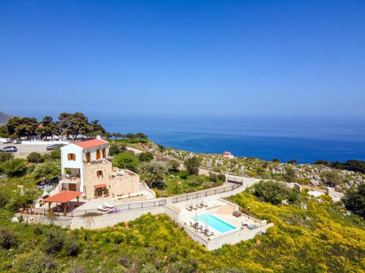 Maria's panoramic seaview Villa